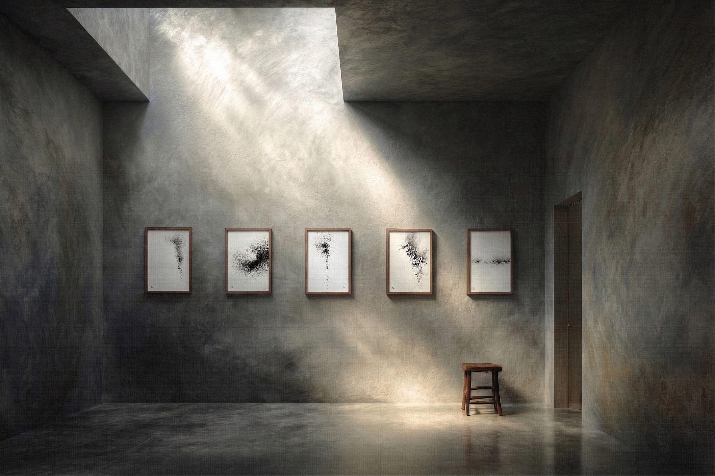 Collection Seuils — paysage contemplatif entre brume et reflet, édition limitée Zenaïa