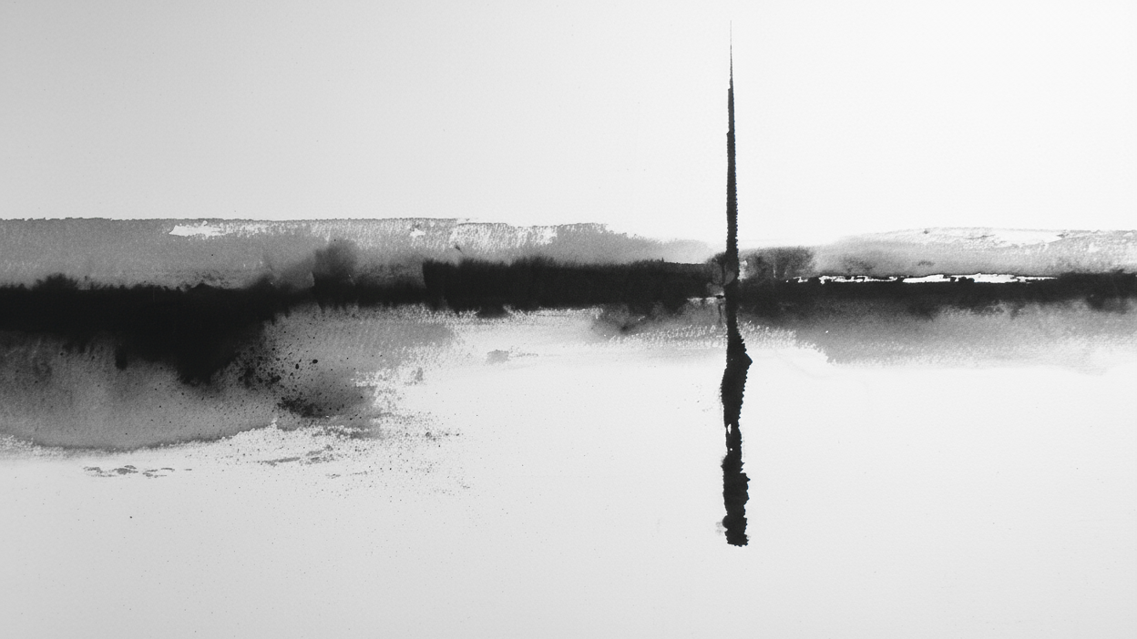 Collection Seuils — paysage contemplatif entre brume et reflet, édition limitée Zenaïa