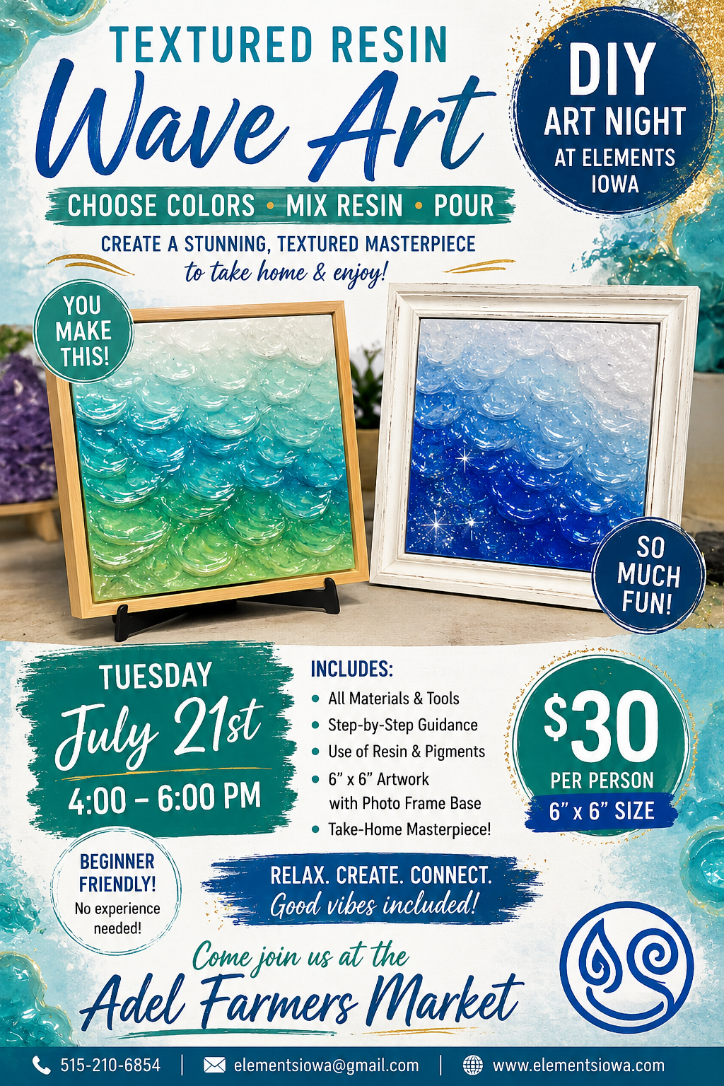 Wave Art Craft Event
