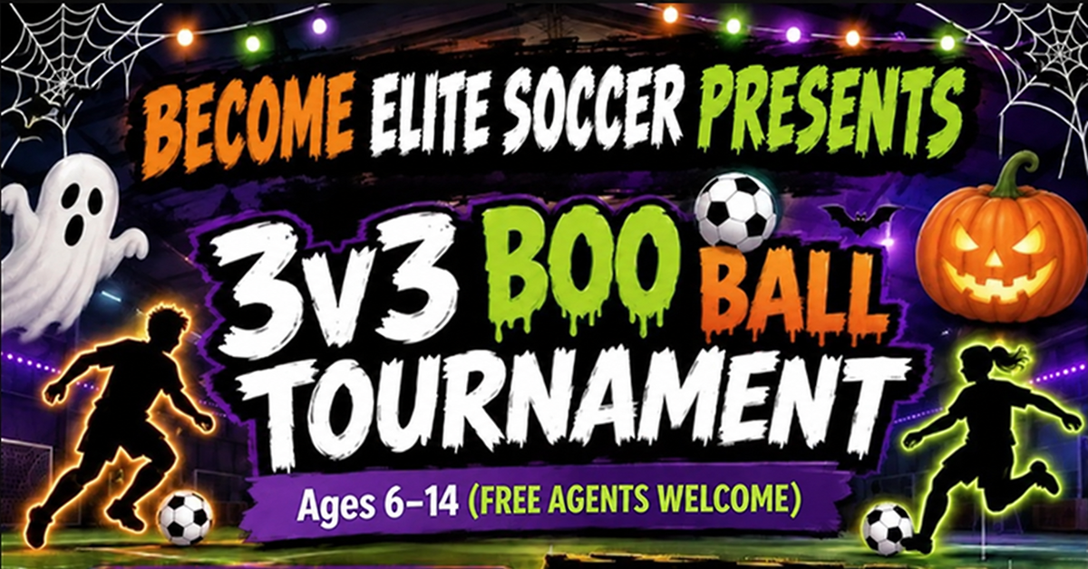 become elite soccer 3v3 boo ball halloween tournament