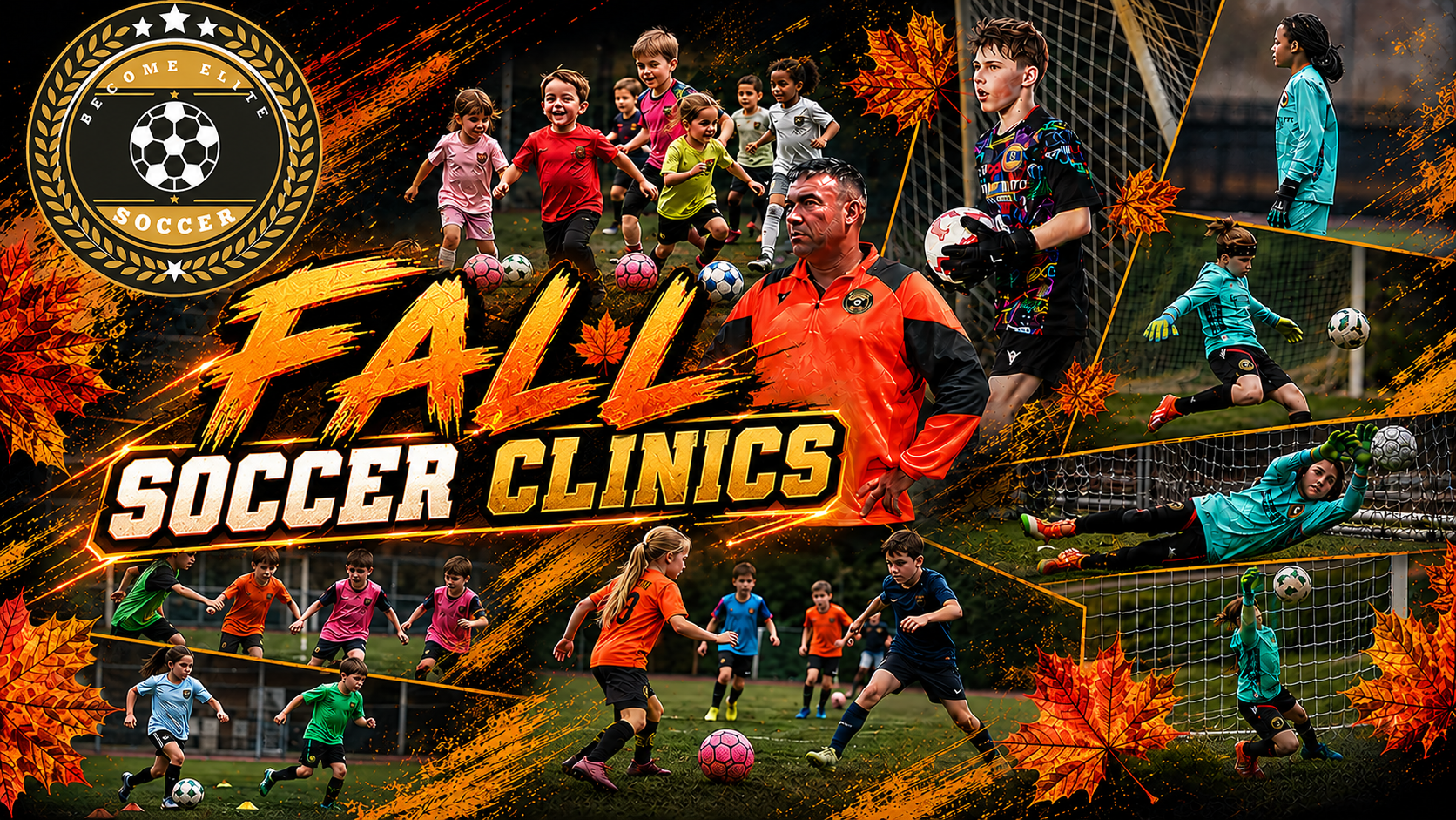 Fall youth soccer clinics