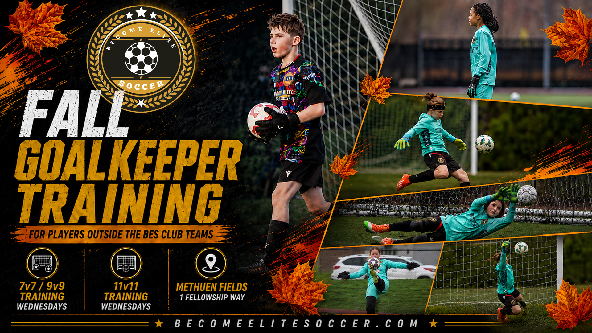 become elite soccer fall soccer goalkeeper clinic