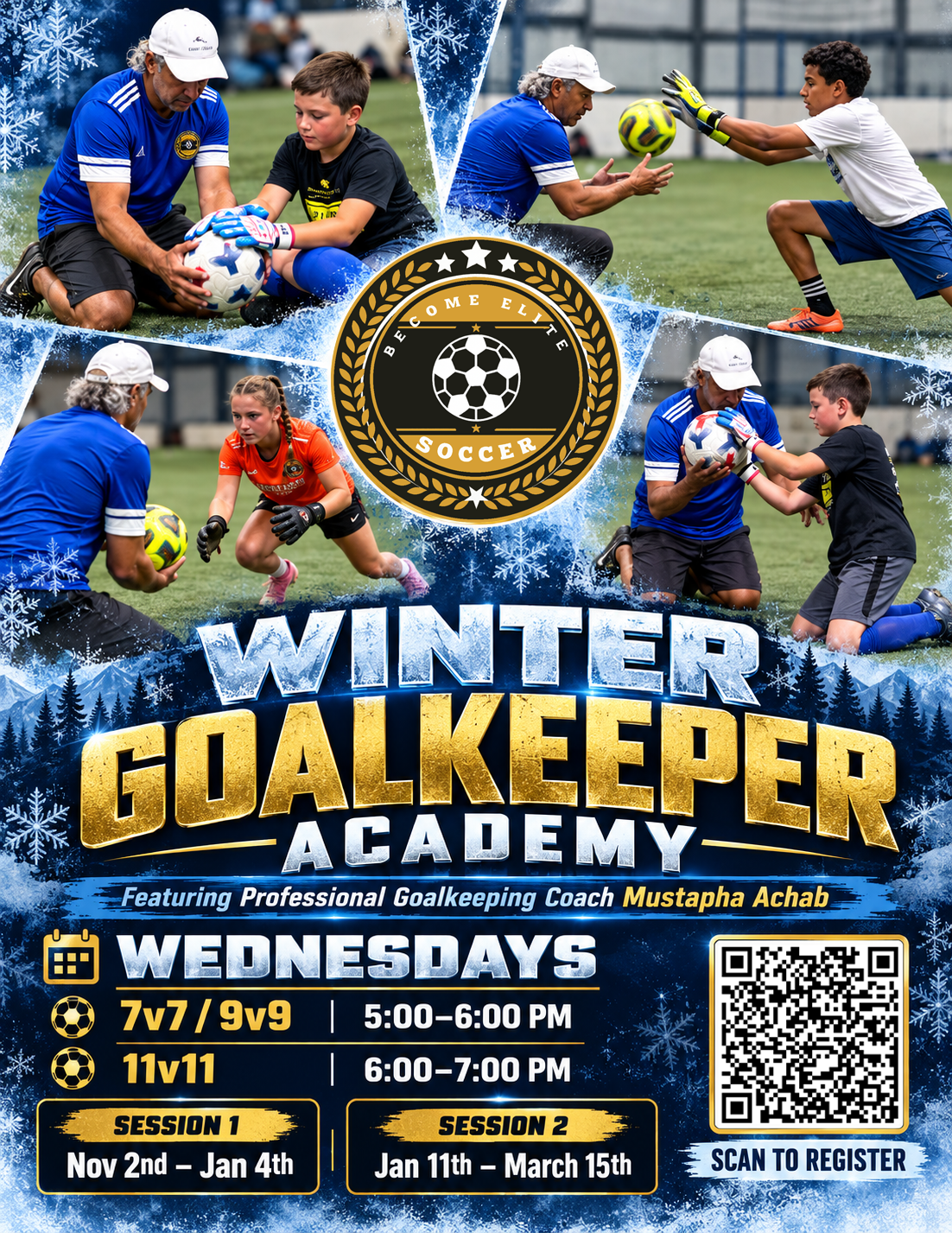 Goalkeeper Academy with Coach Mustapha
