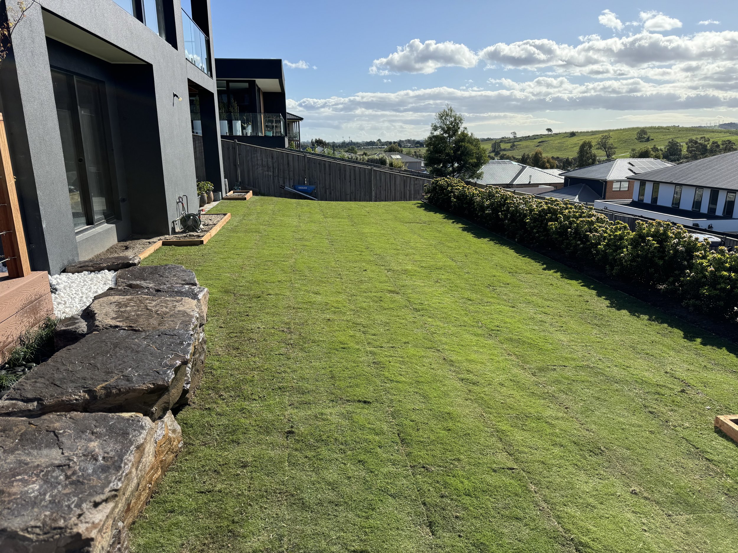 Natural Turf Installation