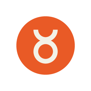 Nexo logo with a white symbol in an orange circle.