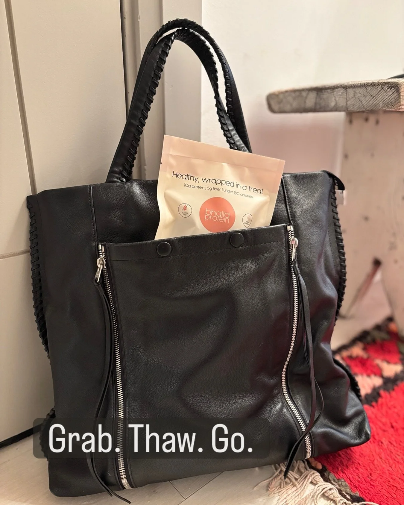 Bhalla Protein donuts are made with real, whole-food ingredients and stored frozen to maintain freshness.

Freezing helps protect the flavour and texture of every donut.

Each donut is also individually packaged, so you can grab one from the freezer 