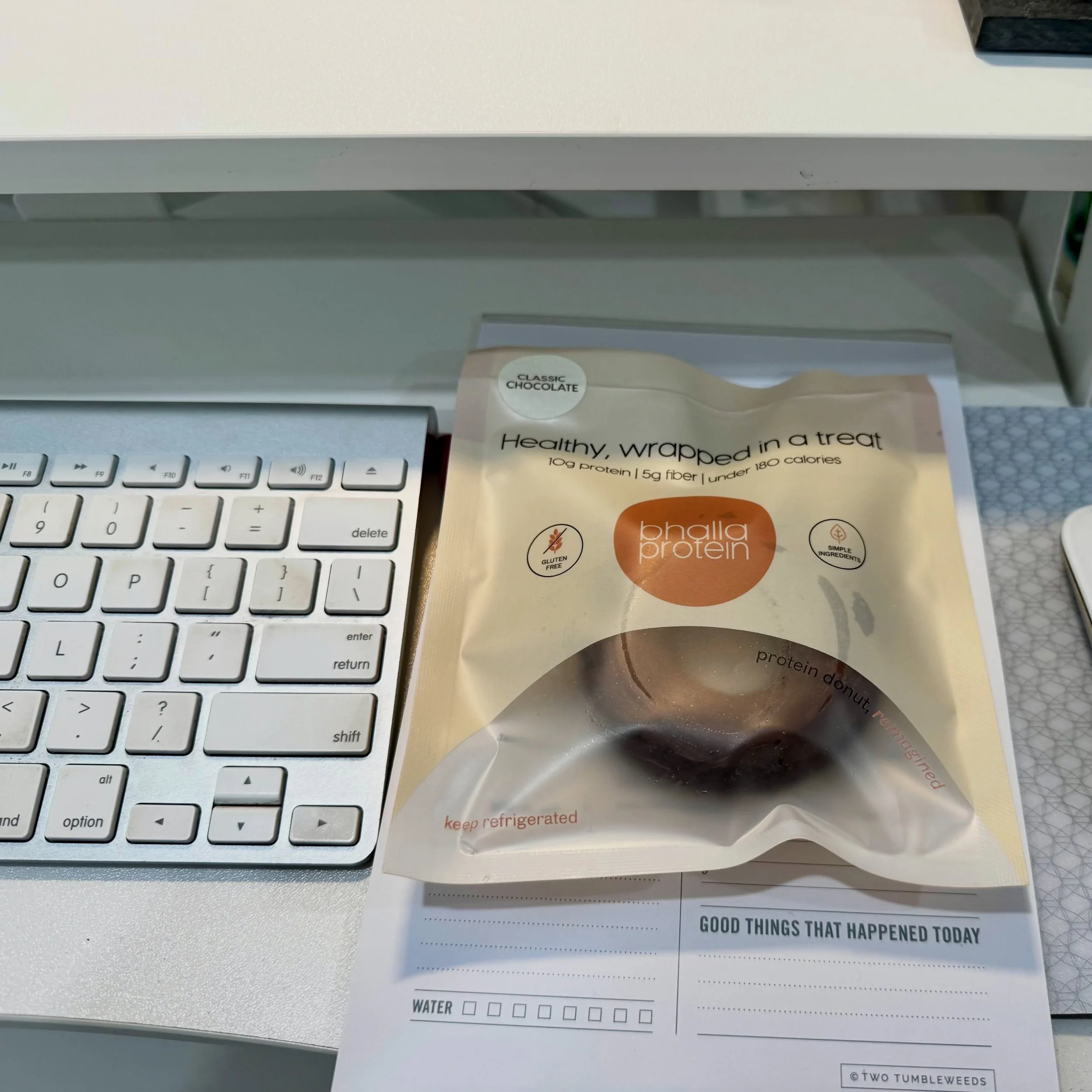 Afternoon snack break with something that actually keeps you full.

10g protein &bull; 5g fibre &bull; gluten free. 

The kind of snack that works between meetings, after workouts, on the road&hellip; or at your desk pretending you&rsquo;re not alrea