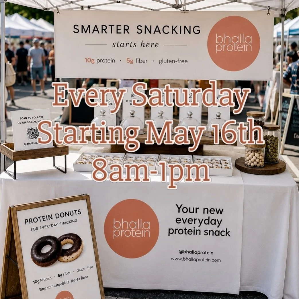 Big news ❤️

We&rsquo;re officially vendors at the Collingwood Farmers&rsquo; Market starting May 16th!

What started as making healthier snacks for myself has grown into being part of one of the most vibrant local communities around - and I honestly