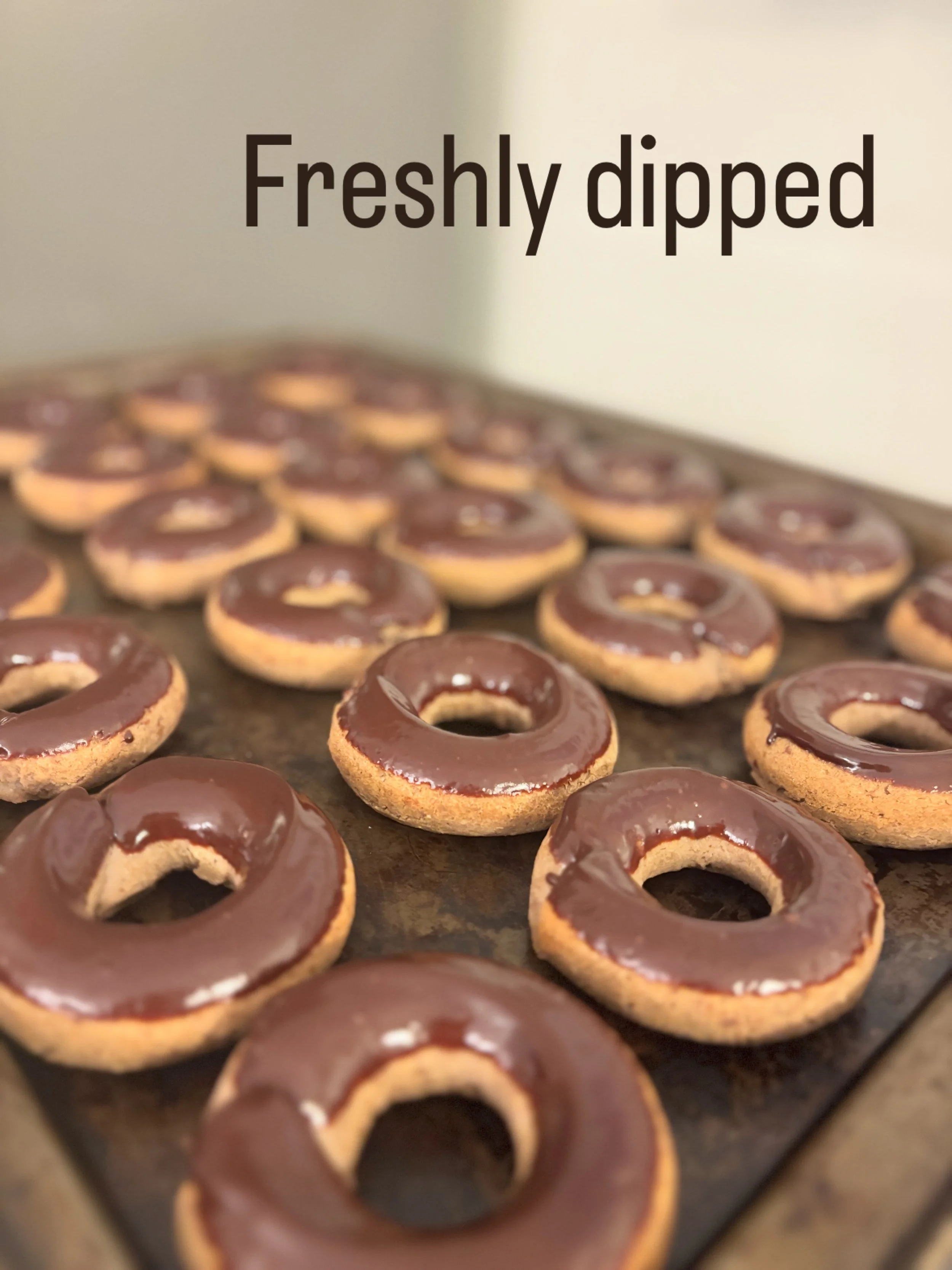 It&rsquo;s a process. 🍩

#bhallaprotein #proteindonuts #healthysnacks