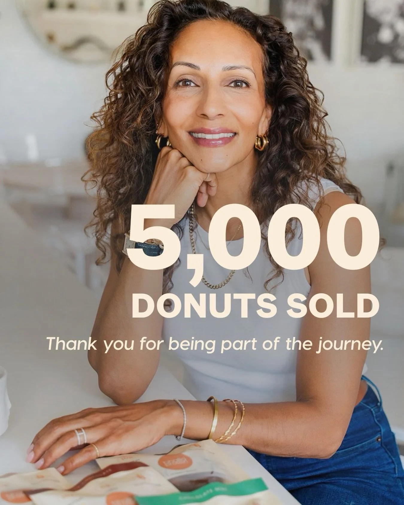 5,000 donuts sold. 🍩💪🏽❤️

This past weekend, Bhalla Protein passed a milestone worth celebrating. 

More than 5,000 protein donuts have now been baked, dipped, packaged and enjoyed since launching less than a year ago.

Every single one started wi