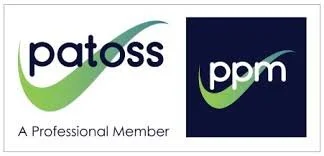 Patoss logo with tagline 'A Professional Member'