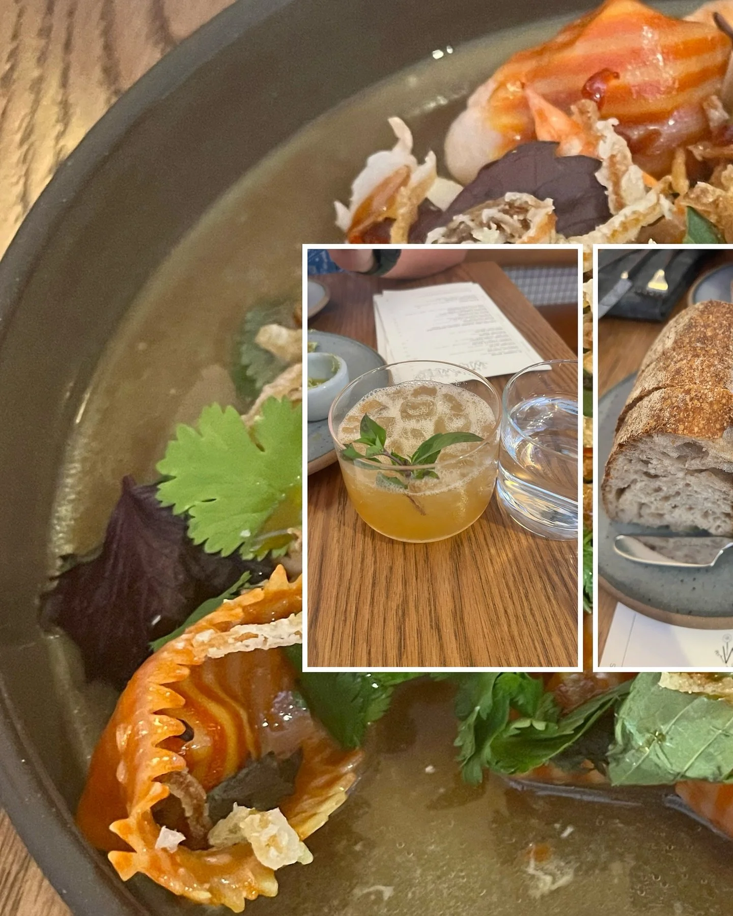 Wildweed was stunning. The decor, the service, the food, the food, the food. Did I mention the food? With pasta-themed cat names in this household (Mozzarella and Tortellini) you know we were going to love fun and fresh pasta dishes. Dessert always t