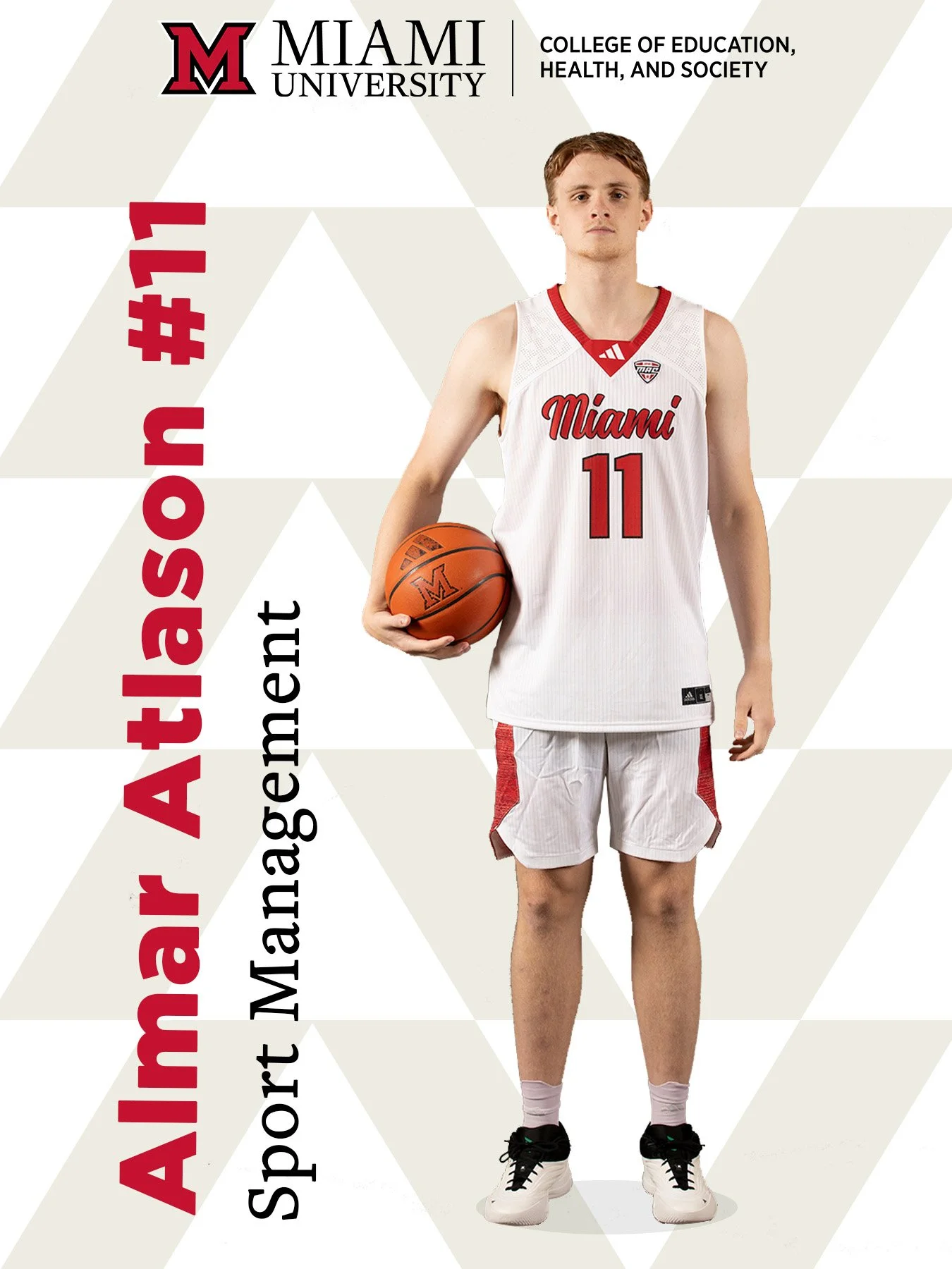 DANCING our way through March! Congratulations to EHS Sport Management student Almar Atlason and all of the RedHawks preparing for the NCAA tournament. 

Let's win some basketball games!