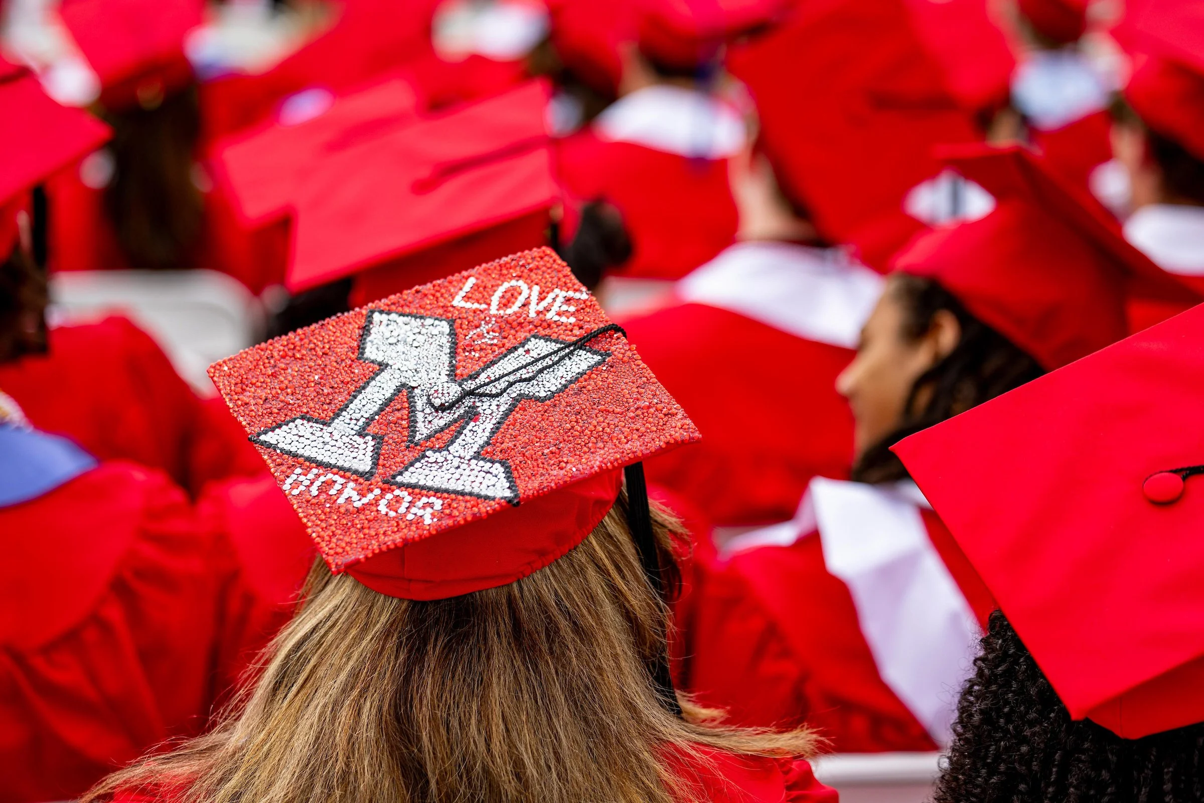 Congratulations to the 2026 graduating class! 

Go out and change the world; we know you can because you've already changed ours. 

Love and Honor ❤️