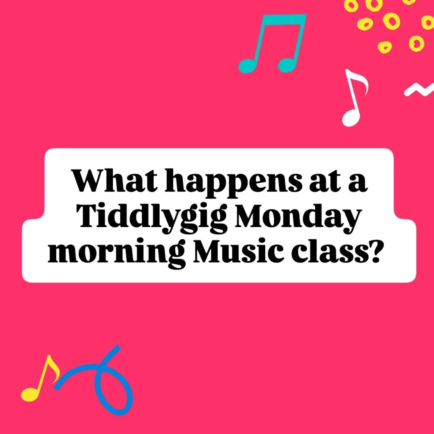 Instagram keeps telling me to do one of these posts&hellip; so here goes!

If you&rsquo;ve been thinking about coming along to a Monday morning class and just needed a little push, this is a bit of a peek at what we actually do. It&rsquo;s very relax