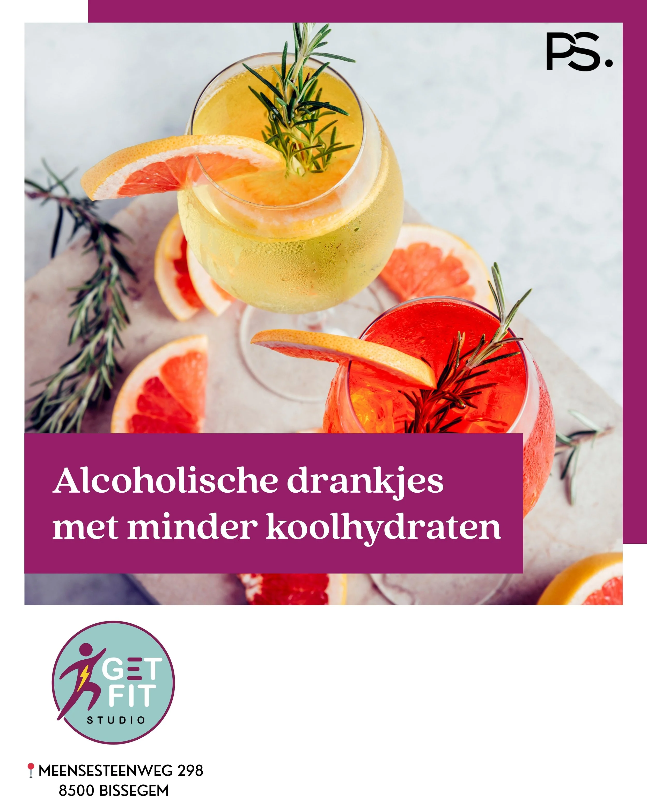Koolhydraatarme cocktail voor nieuwjaarsavond