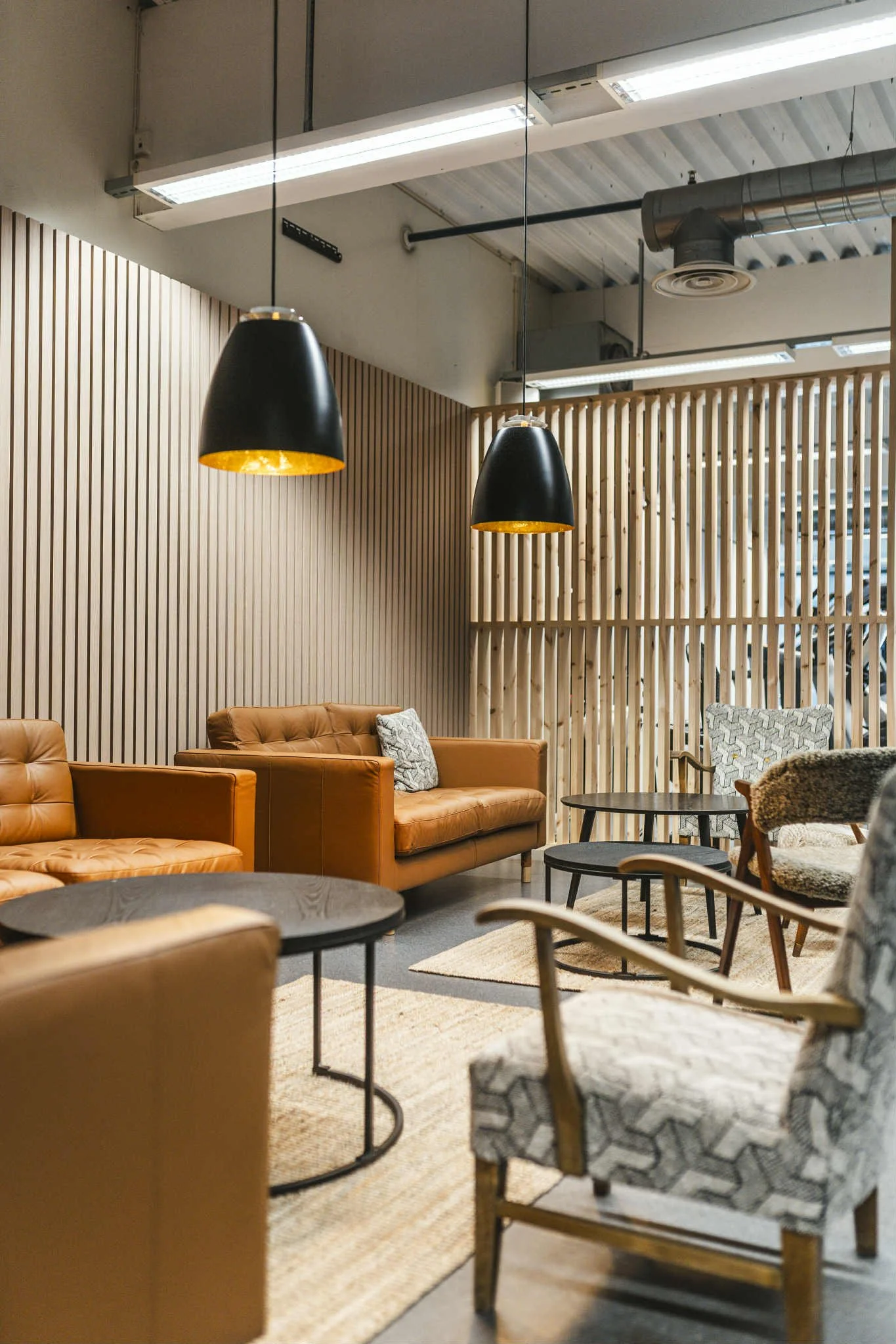 Sittekrok, med koselig atmosfære.