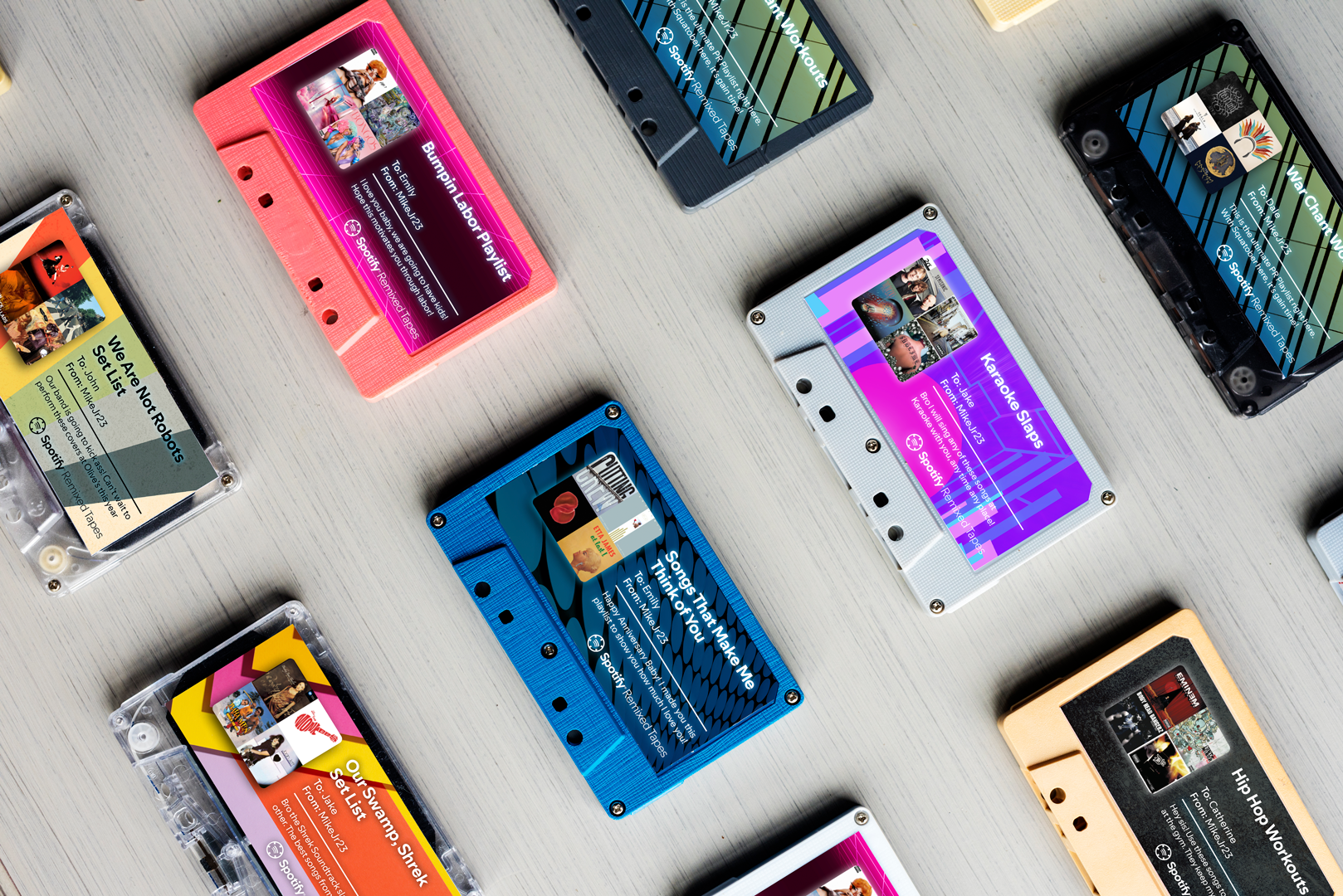 Spotify — Remixed Tapes