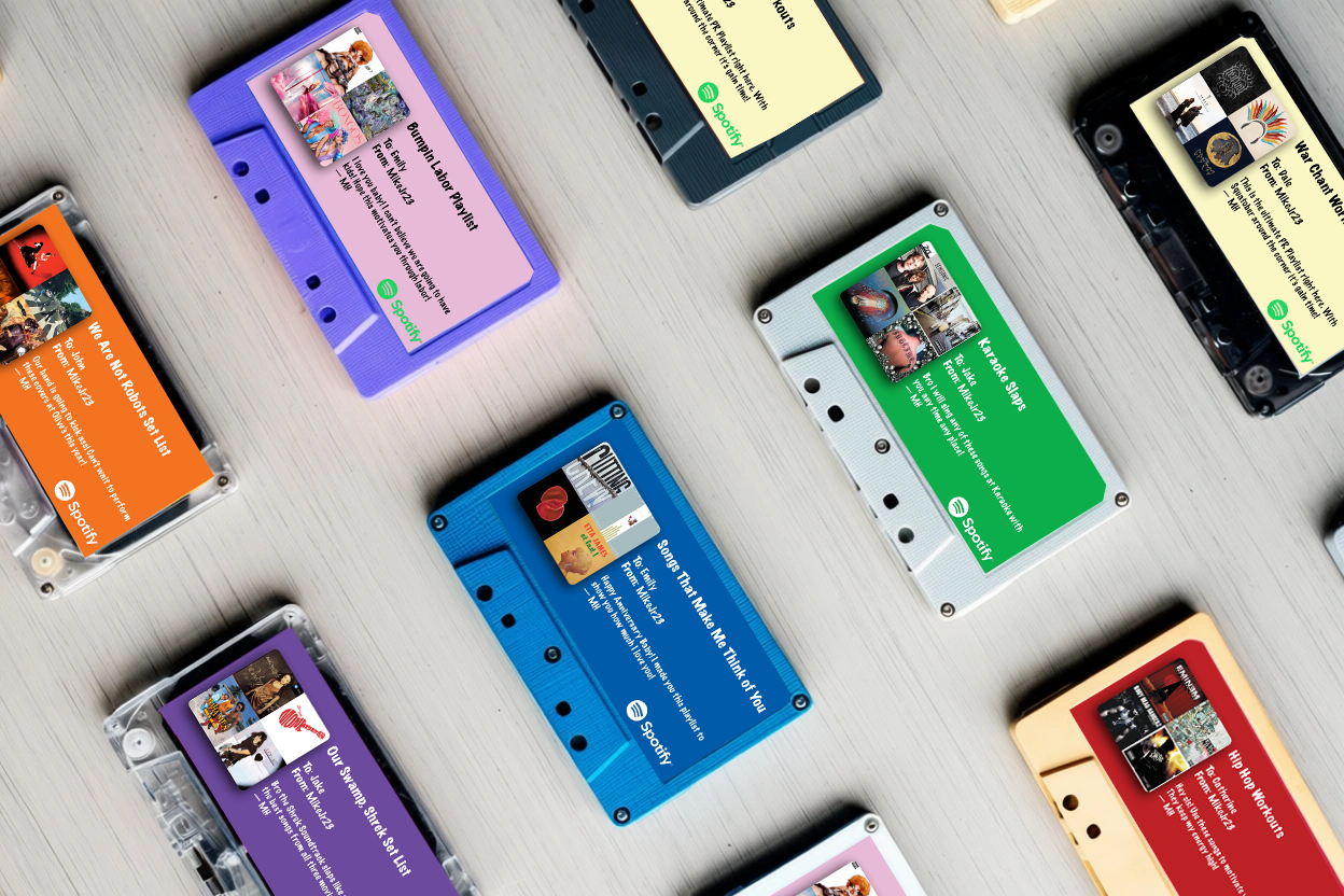 Spotify — Remixed Tapes