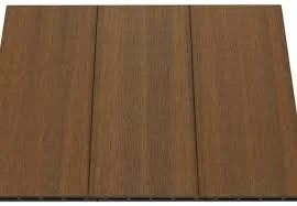 Close-up of three wooden planks with a smooth finish and visible wood grain.