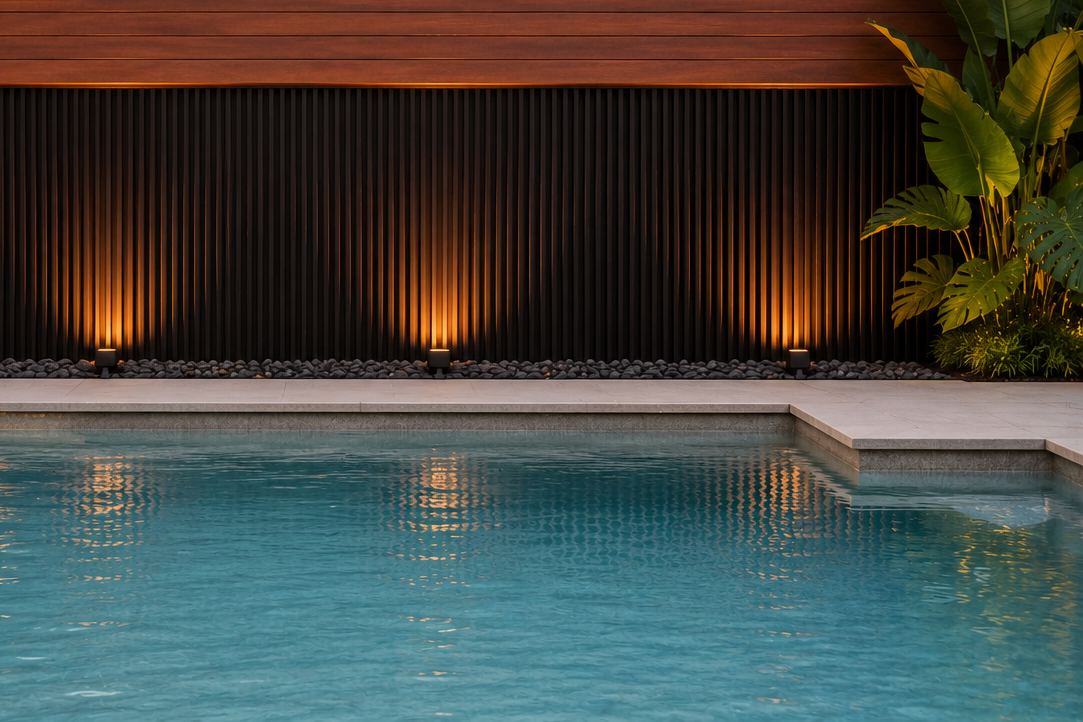 Pool Accent Wall Ideas That Require Zero Maintenance