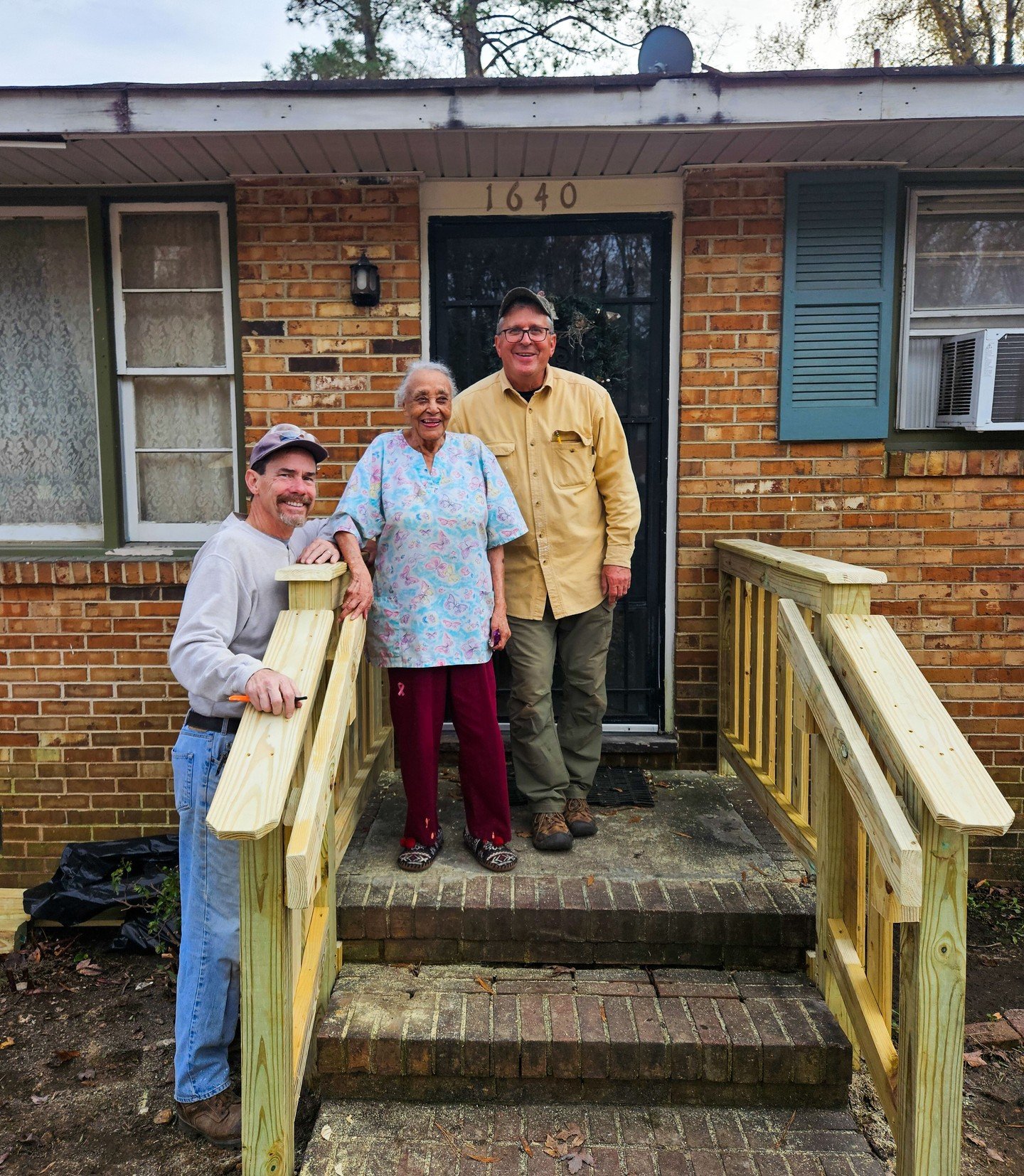 We recently installed handrails for Ms. M, a community member who had been struggling to safely navigate the steps leading to her front door. What many of us take for granted&mdash;a steady handhold, a secure way to enter and exit our home&mdash;had 