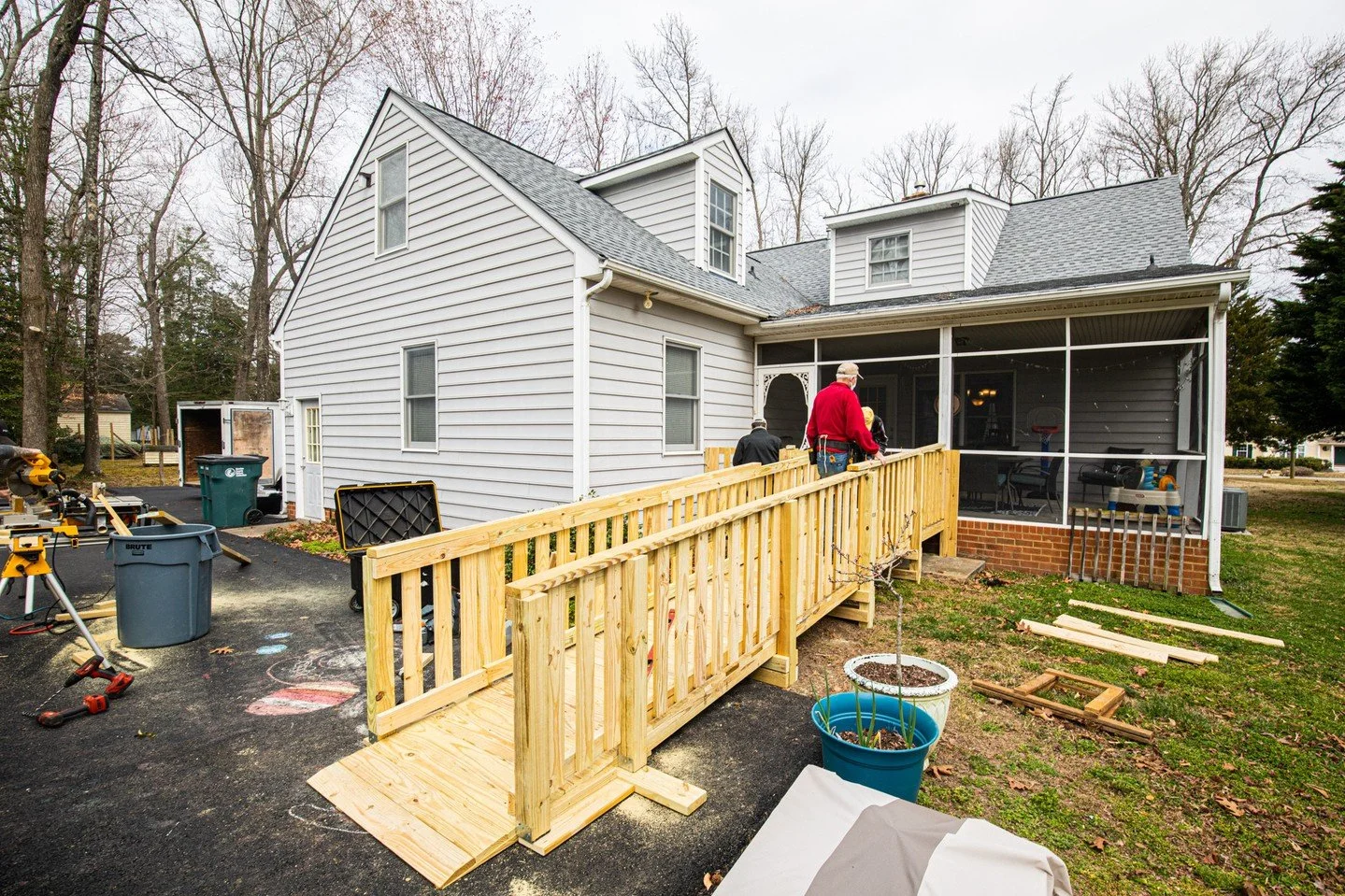 "Thank you for my ramp! Thanks to you, I was able to enjoy the outside for the first time since my injury. The ramp represents freedom to me, and I am ever so grateful." &ndash; Ms. R⁠
⁠
At project:HOMES, we believe everyone deserves access