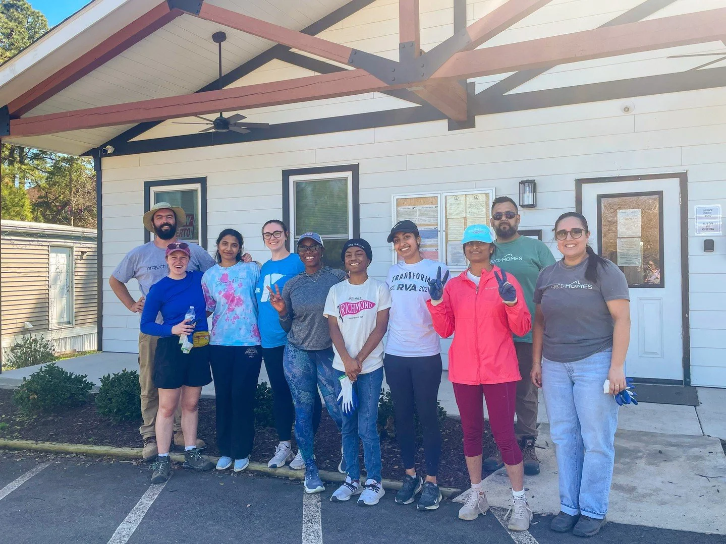 A big shoutout to our team members Nick, Juan, and Leticia, along with the VCU students who joined them through the Alternative Break program. Alternative Breaks give students the opportunity to step out of the classroom and into the community, spend