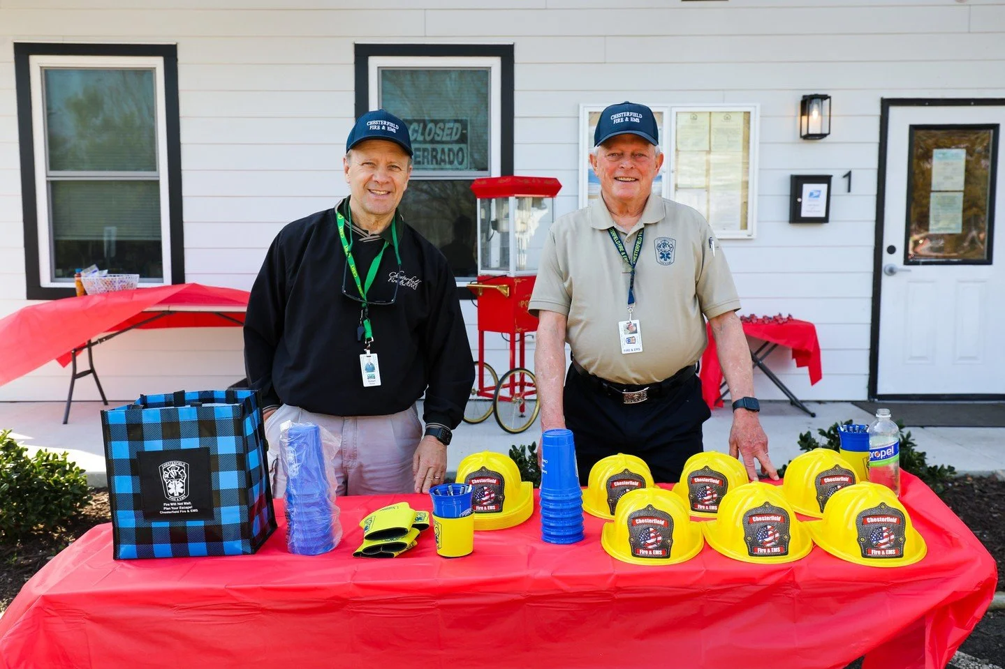 Residents at Bermuda Estates recently participated in a fire safety workshop led by firefighters from Chesterfield Fire &amp; EMS. The one-hour session focused on fire safety specific to manufactured homes, offering practical guidance on prevention, 
