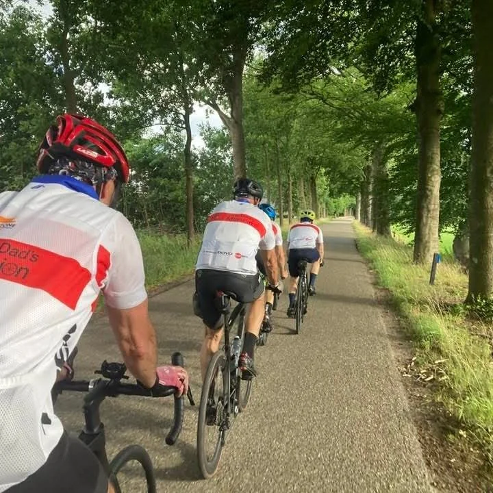 🚴&zwj;♂️ What an unforgettable weekend in the Netherlands!

One Dad&rsquo;s Mission was proud to participate in the @homesportevents in Amsterdam supporting @kinderfonds Over 1,300 participants came together with one shared goal to help keep familie