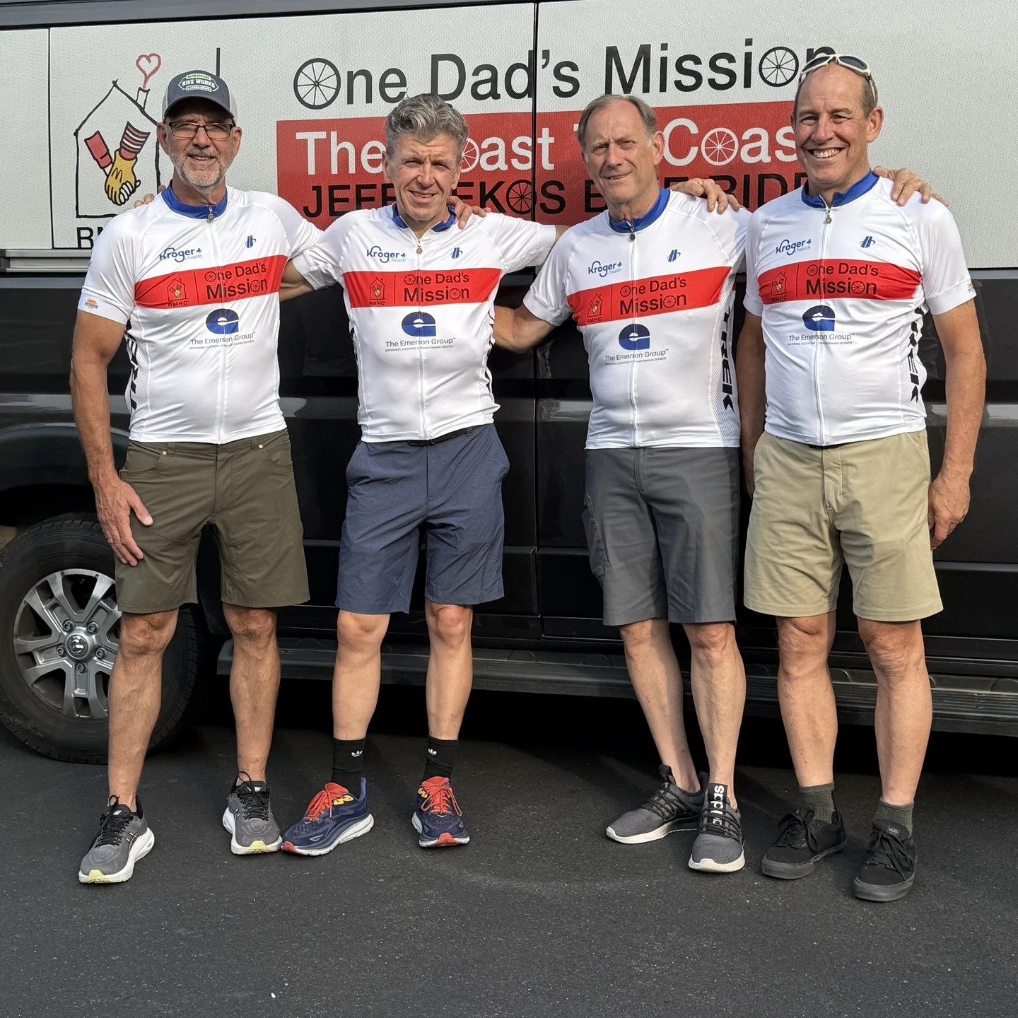 🚴&zwj;♂️🇳🇱 TEAM ONE DAD&rsquo;S MISSION IS READY! 🇳🇱🚴&zwj;♂️ #happyfathersday❤️ 

On June 28, our team of six dedicated dads will take on one of our most challenging rides yet 500 kilometers in 24 hours across the Netherlands during @homesporte