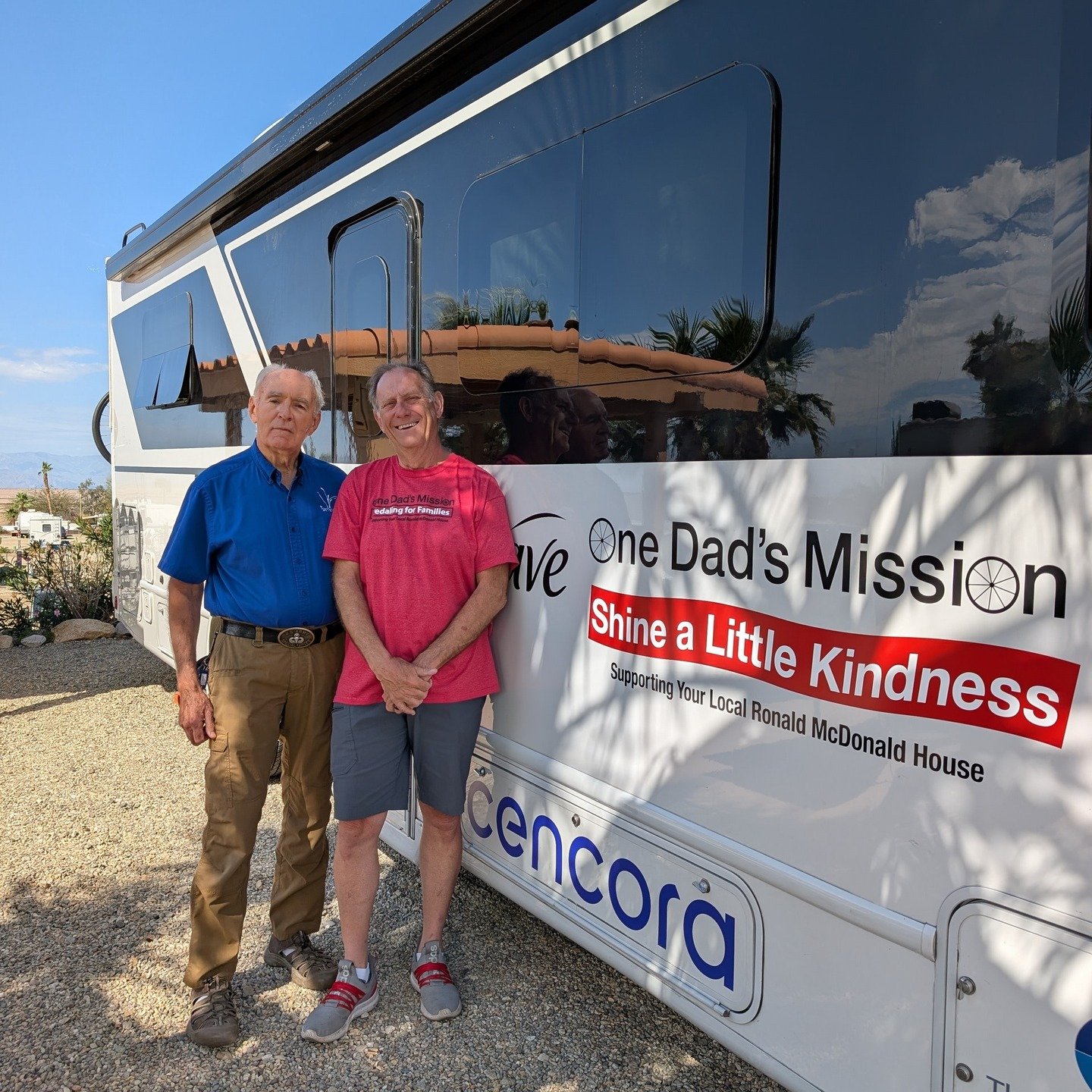 Today looked a little different on the road for One Dad&rsquo;s Mission. 🚴&zwj;♂️

@1956tbird was not feeling well today, so I did not ride. Instead, I drove through the incredible landscapes of Southern California and took time to reflect on the be