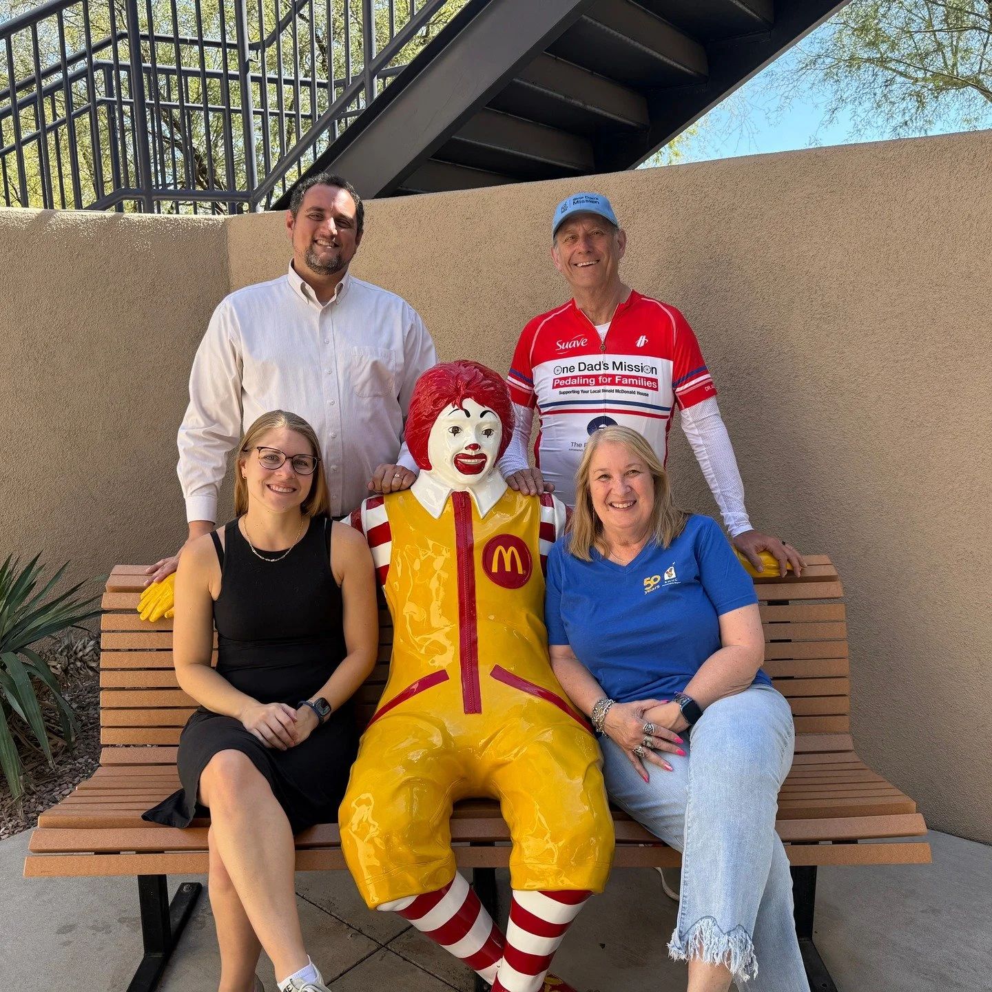 One Dad&rsquo;s Mission visited @rmhctucson and sat down with CEO @scottmatlick for a powerful conversation about how Ronald McDonald House helps families stay close to their sick children during medical treatment. ❤️

This ride is about more than cy