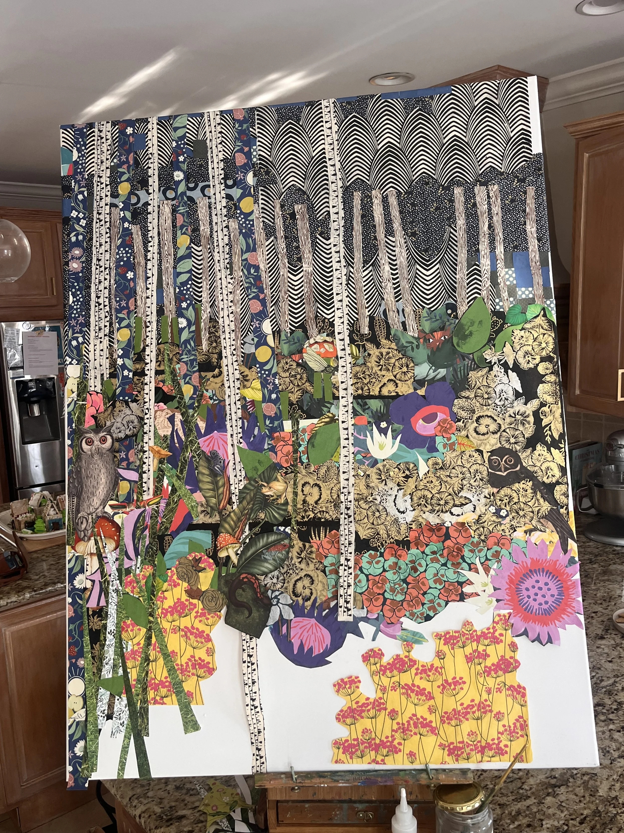 In Progress: “Night Forest” 