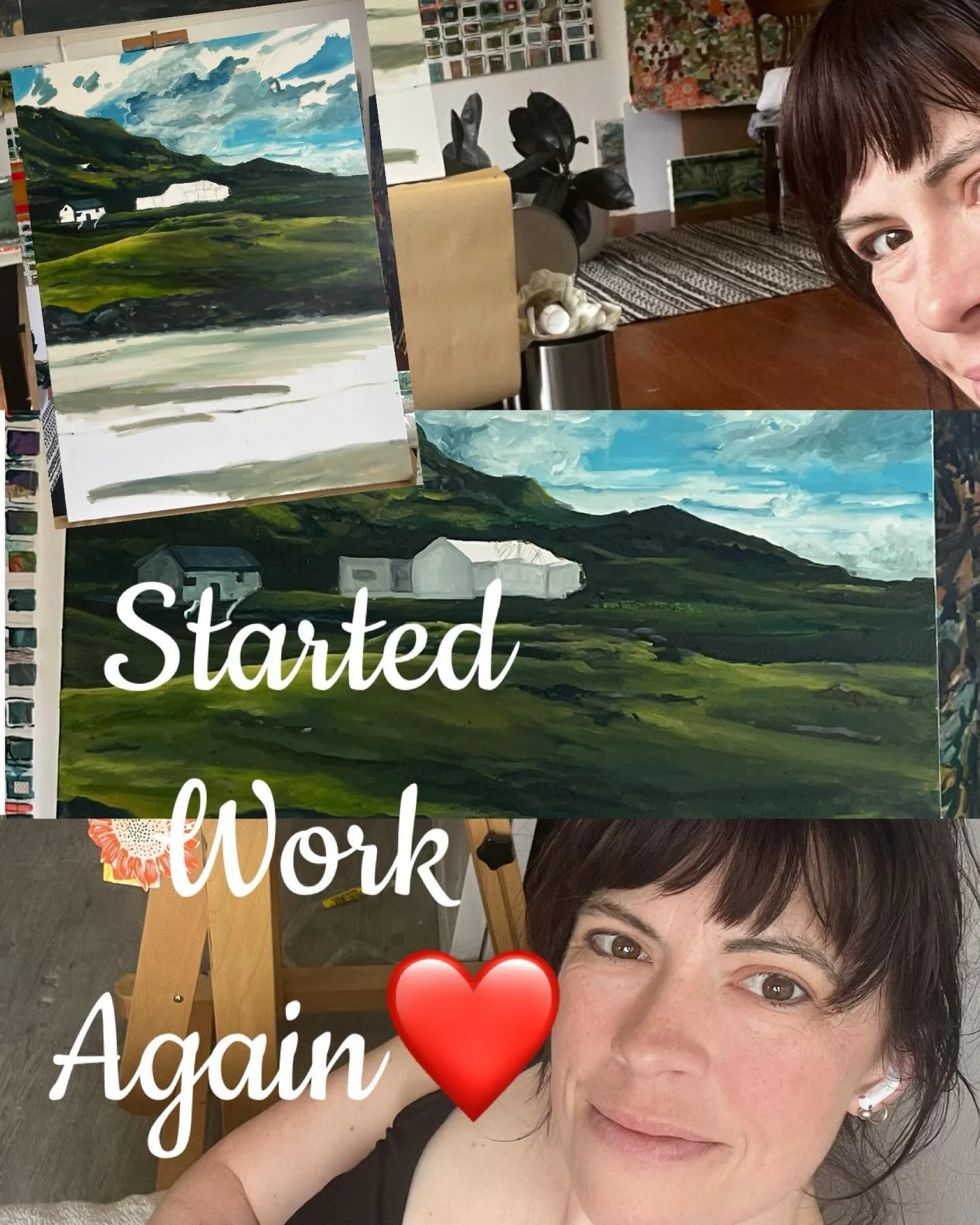 Back at it finally! Loving this painting!