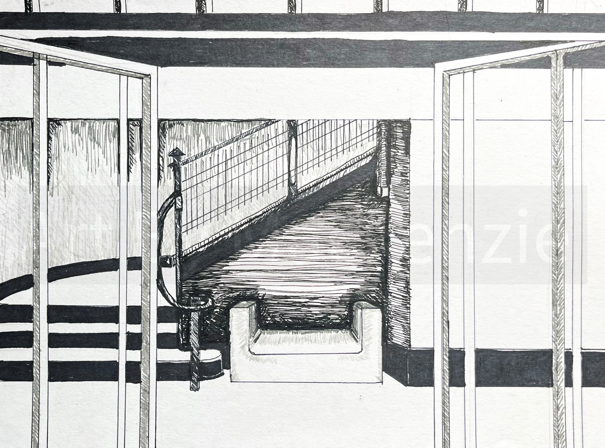 RH Boston: Stairwell