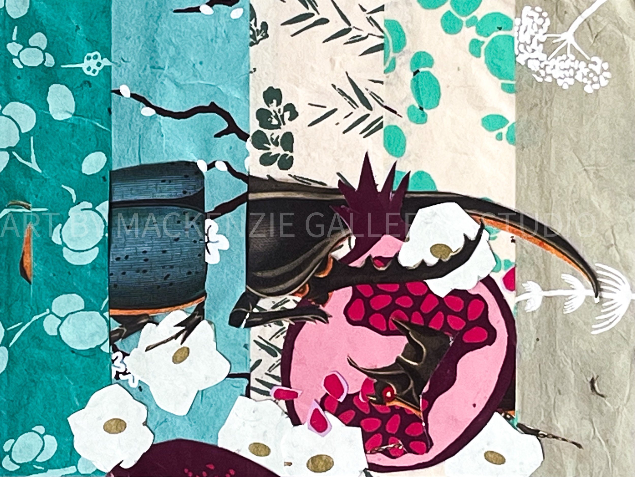 Bettle & Pomegranate