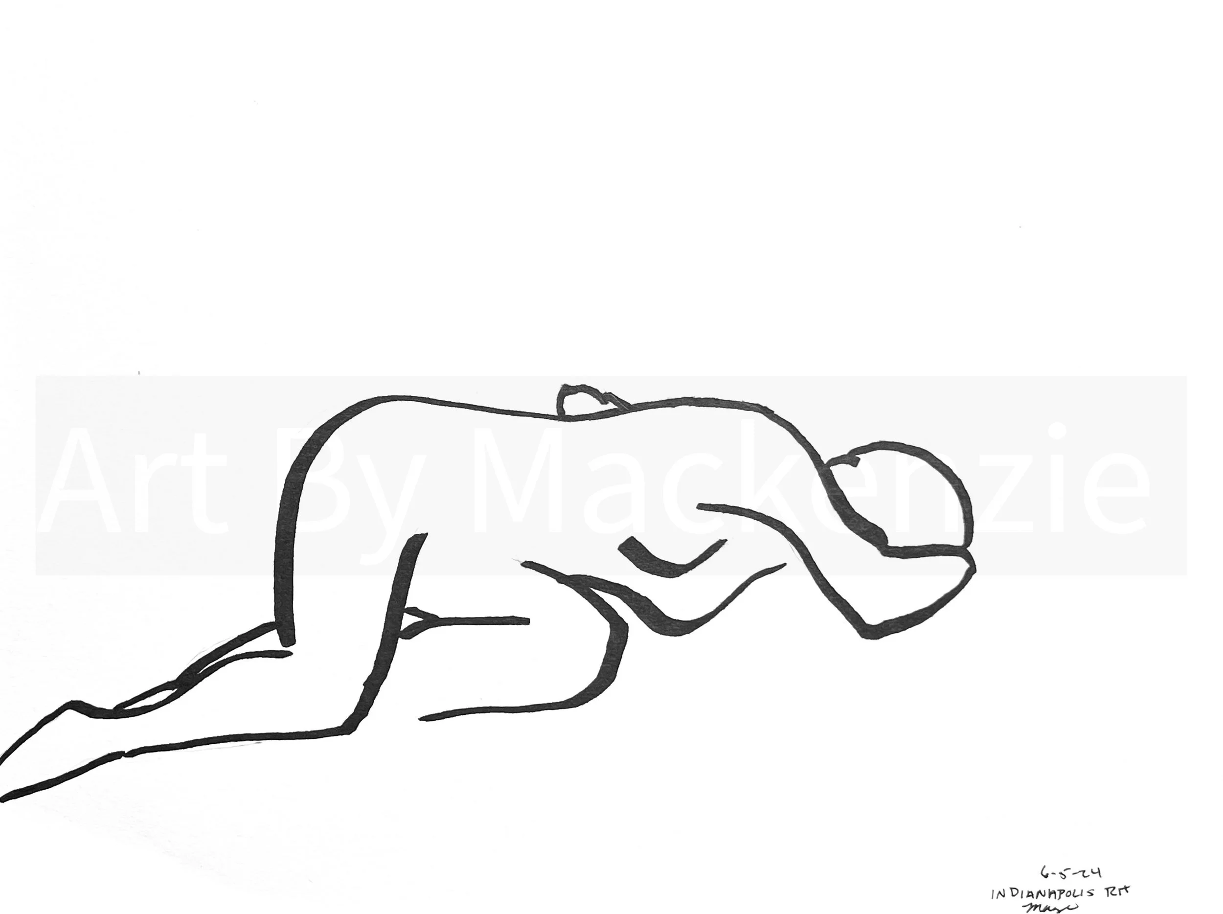 RH Indianapolis: Laying Statue