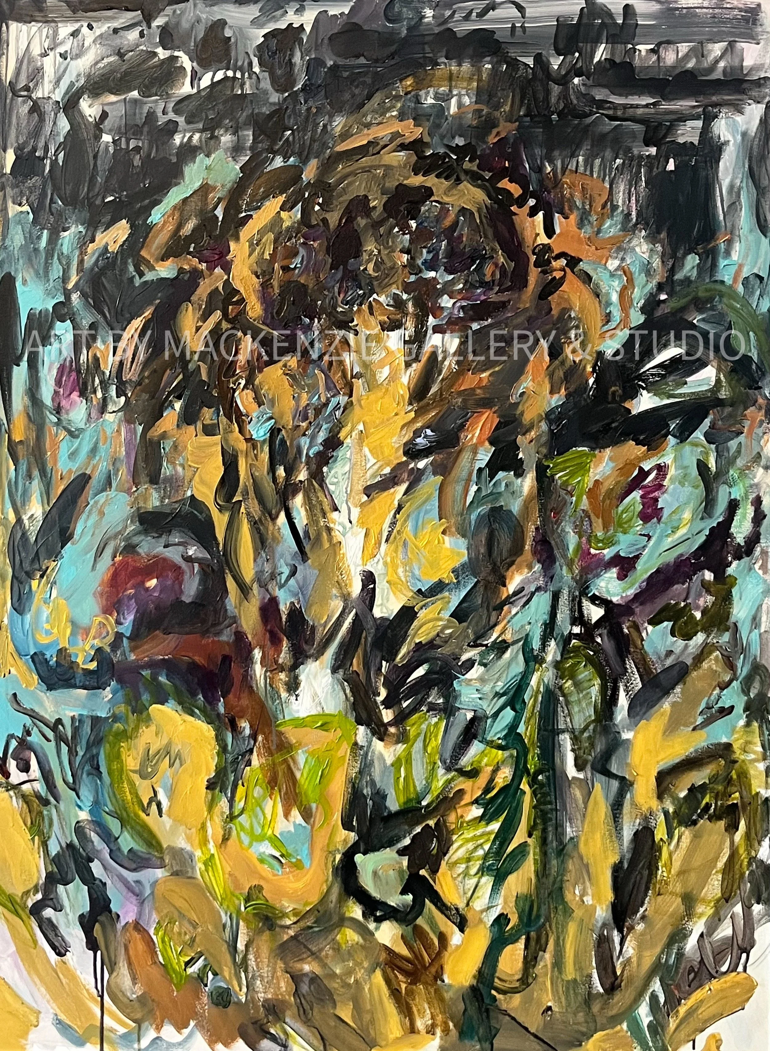 Series: Dying Sunflower No. 4