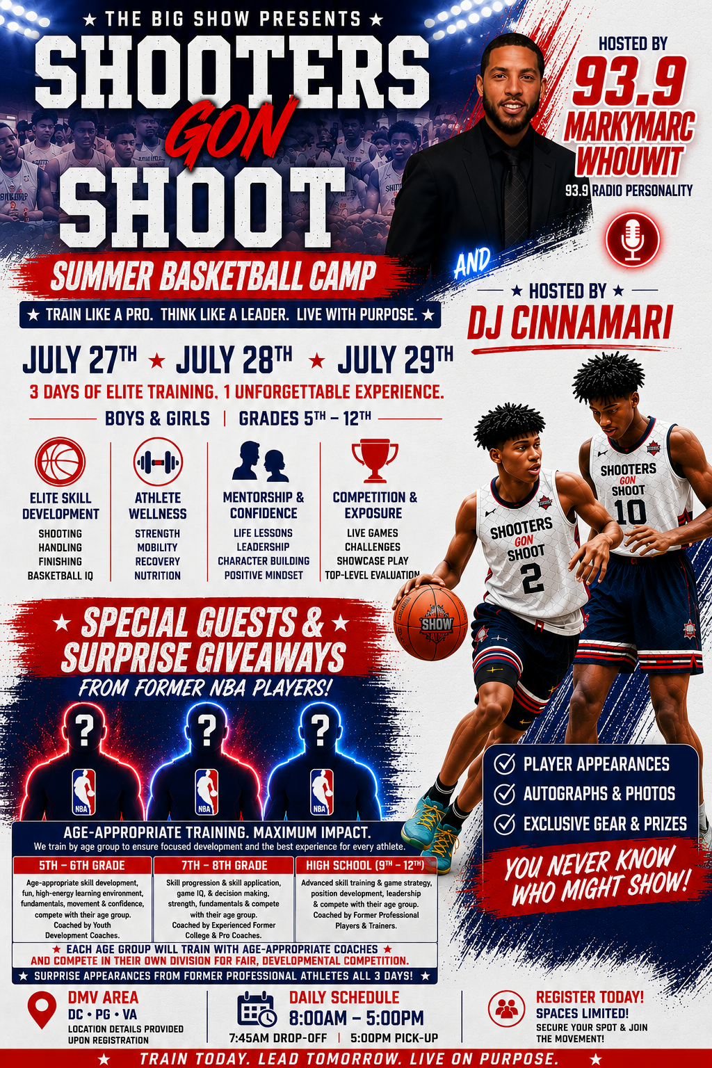 The Big Show Summer Basketball Camp: Shooters Gon Shoot