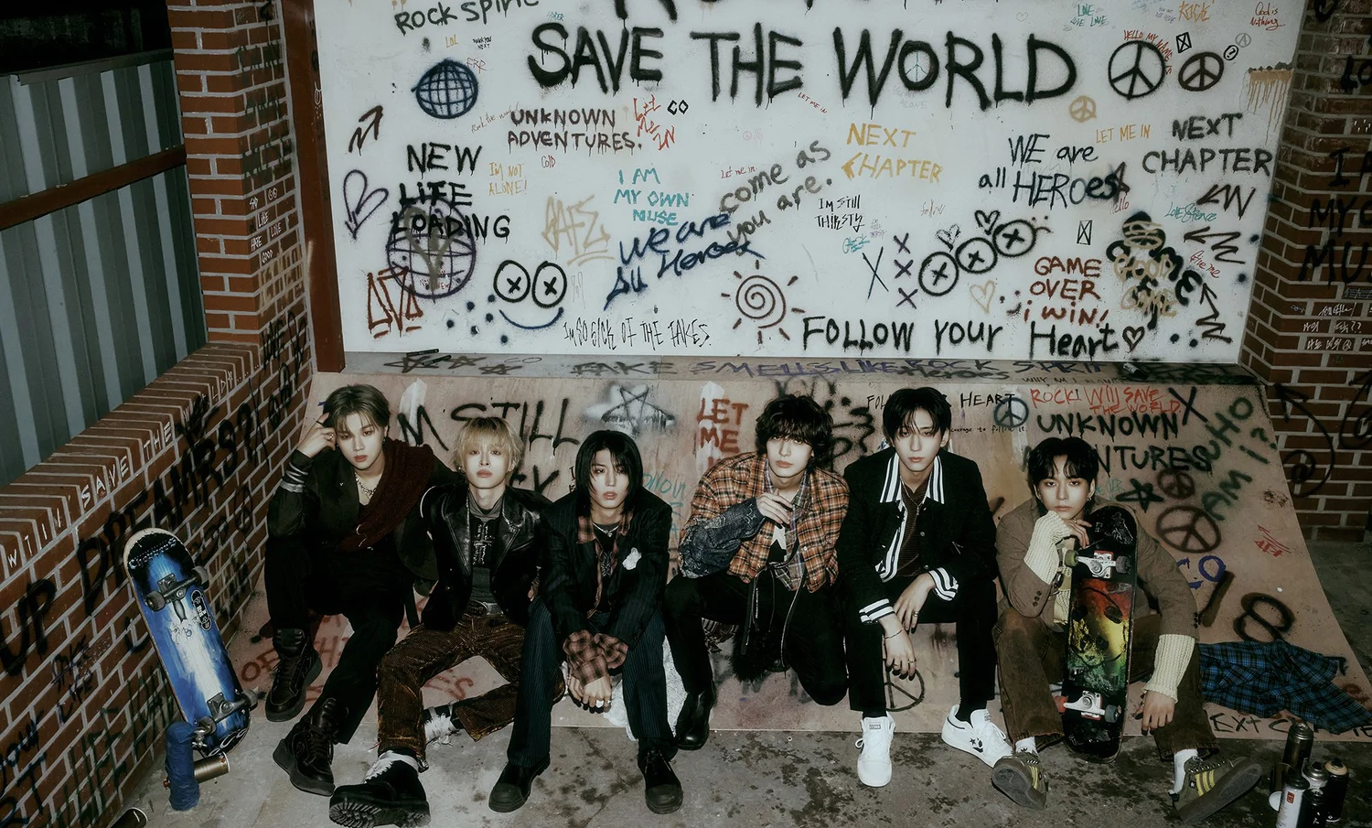 Korean rock band XDINARY HEROES is bringing style and versatility 