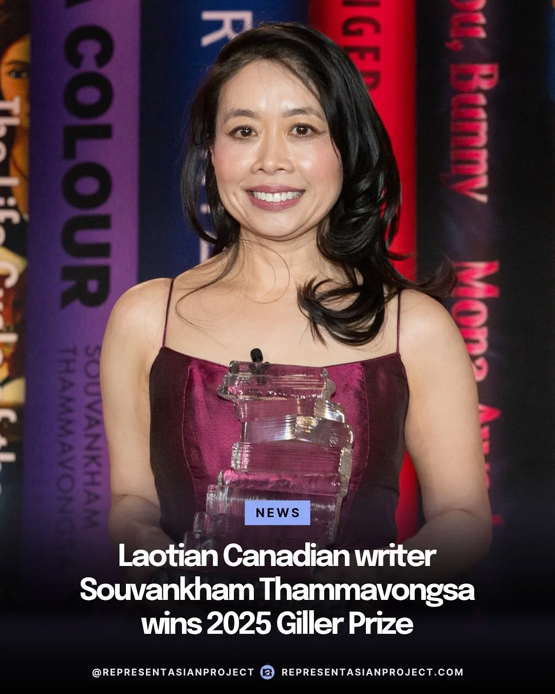 Souvankham Thammavongsa has been named the winner of the 2025 Giller Prize, the biggest prize in Canadian fiction, for her debut novel, &ldquo;Pick a Colour.&rdquo;

This marks the second time the Laotian Canadian writer has won this prestigious awar