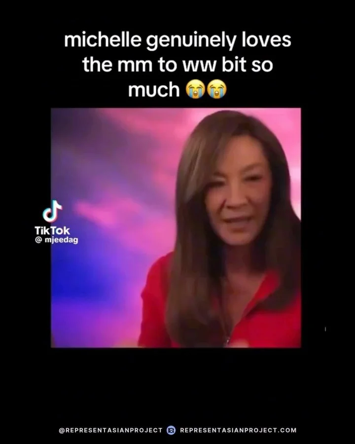 michelle yeoh&rsquo;s &ldquo;MM flip it around&rdquo; clips are honestly my fave thing on the internet rn 😂😂😂