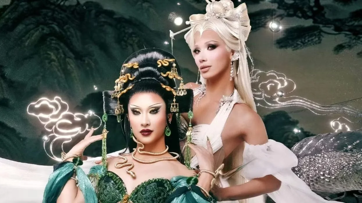 Plastique Tiara and Nymphia Wind Team UP for an Unapologetically Asian Drag Tour