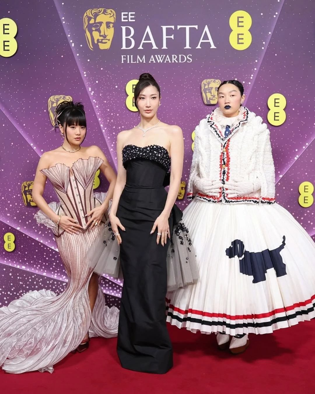 EJAE, Rei Ami and Audrey Nuna&rsquo;s BAFTA looks >>>>>>>>
