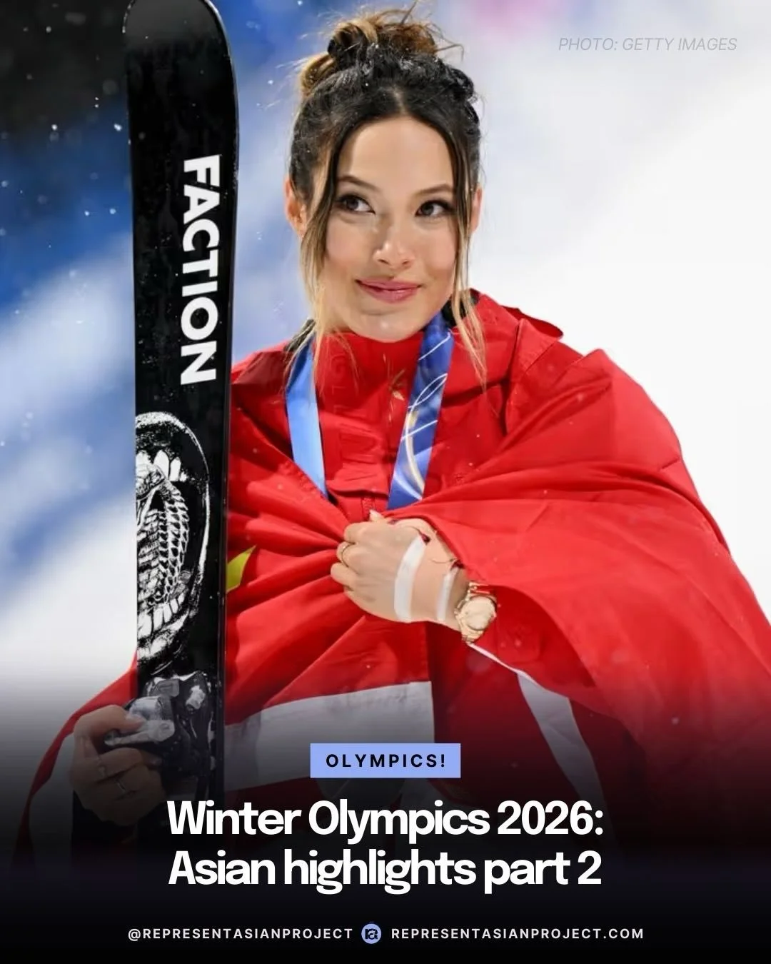 damn the Asians really showed up at the 2026 Winter Olympics!!!