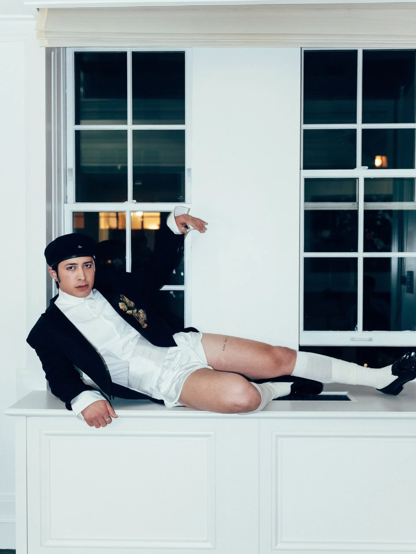 THICK THIGHS SAVE LIVES!!! 

Hudson Williams for the Met Gala after party

📸: @thestreetsensei 

Grooming: @by.aikaflores 

Style assist:  @douglasmrwright Brandon Yamada