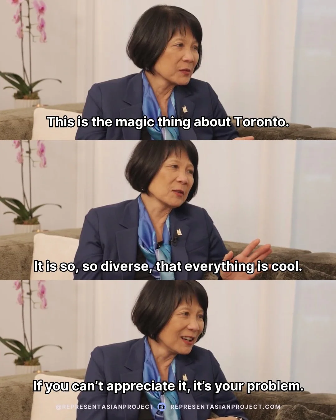 that&rsquo;s OUR MAYOR, @oliviachow 💜

From CONVERSASIANS: The Podcast episode 1, available on YouTube, Spotify and Apple Podcasts (all linked in bio!)