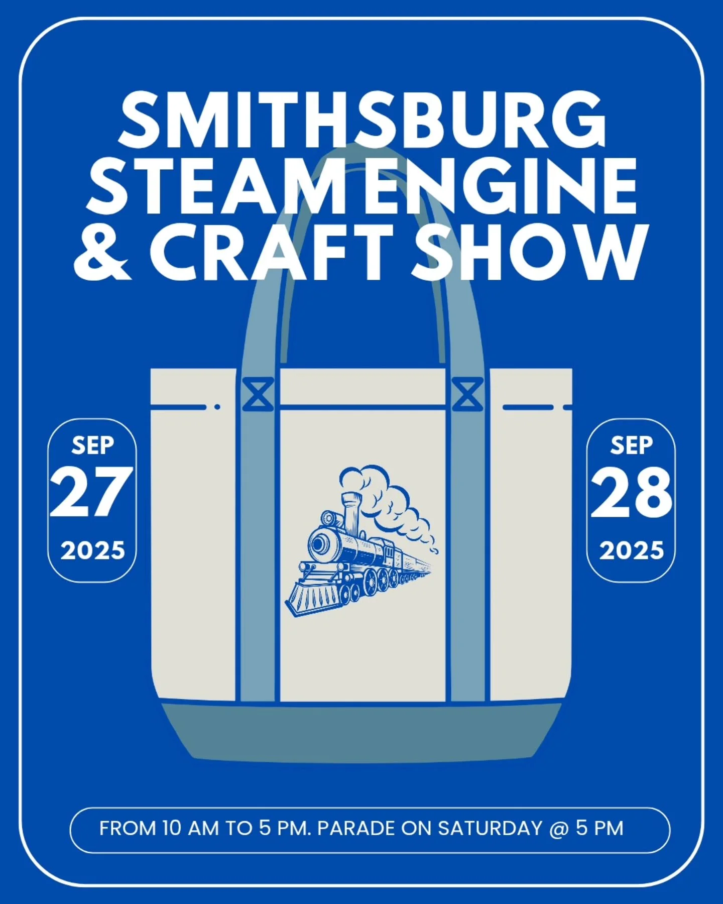 Casimir Bakery will be at the Smithsburg Steam Engine and Craft Show at the Smithsburg Carnival Grounds on Saturday September 27th and Sunday September 28th. Join us for this 2-day event featuring antique steam engines on display &amp; demonstrations