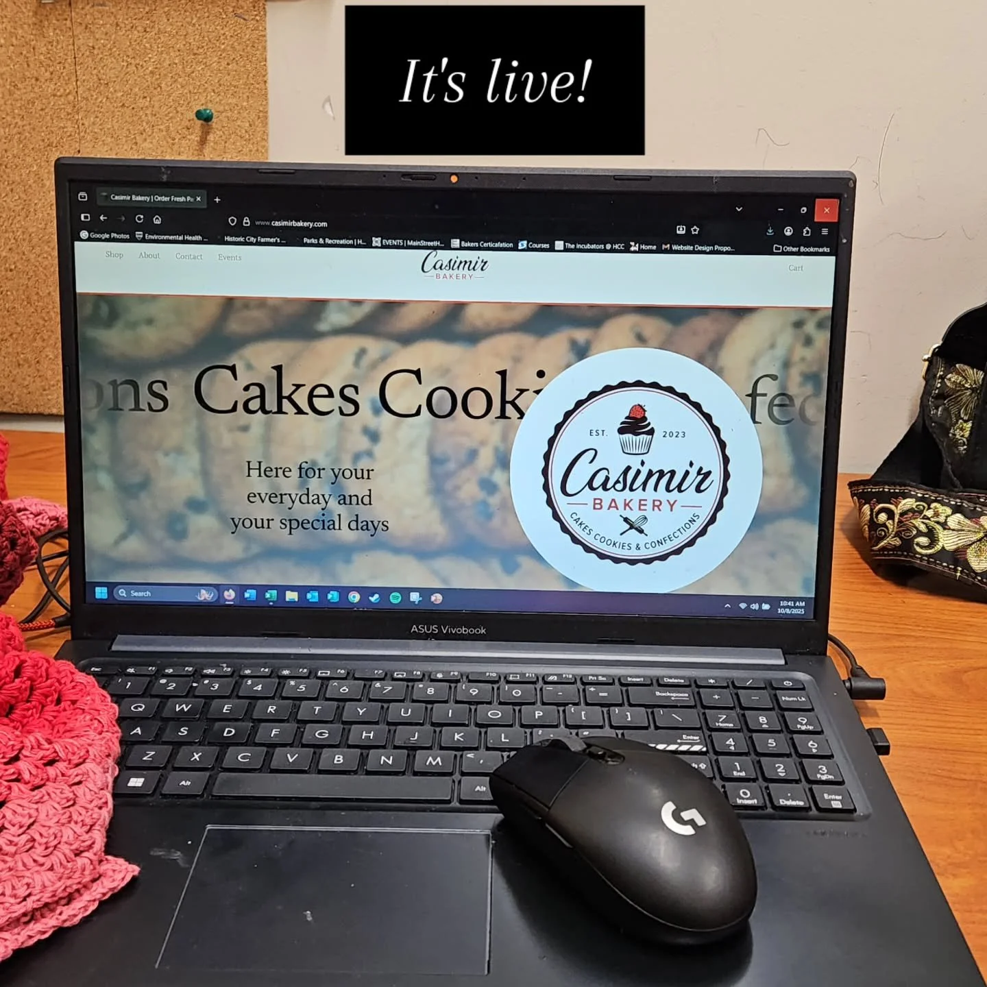 Casimir Bakery now has a website! CasimirBakery.com 

#hagerstown #hagerstownmd #hagerstownmaryland#smallbusiness #supportsmallbusiness #smallbusinessowner#bakery #bakerylife #bakeryshop #localbakery